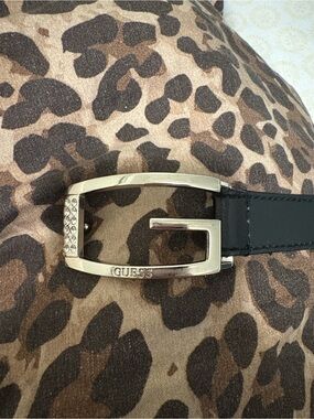 FREE with bundles of 3+ | Vintage Y2K Guess Rhinestone Belt (Womans Large)